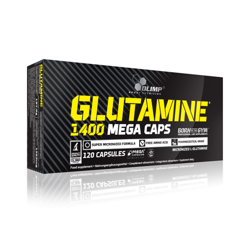 OLIMP Sport Nutrition Aminokwasy Glutamina Olimp Glutamine 1400 120kaps