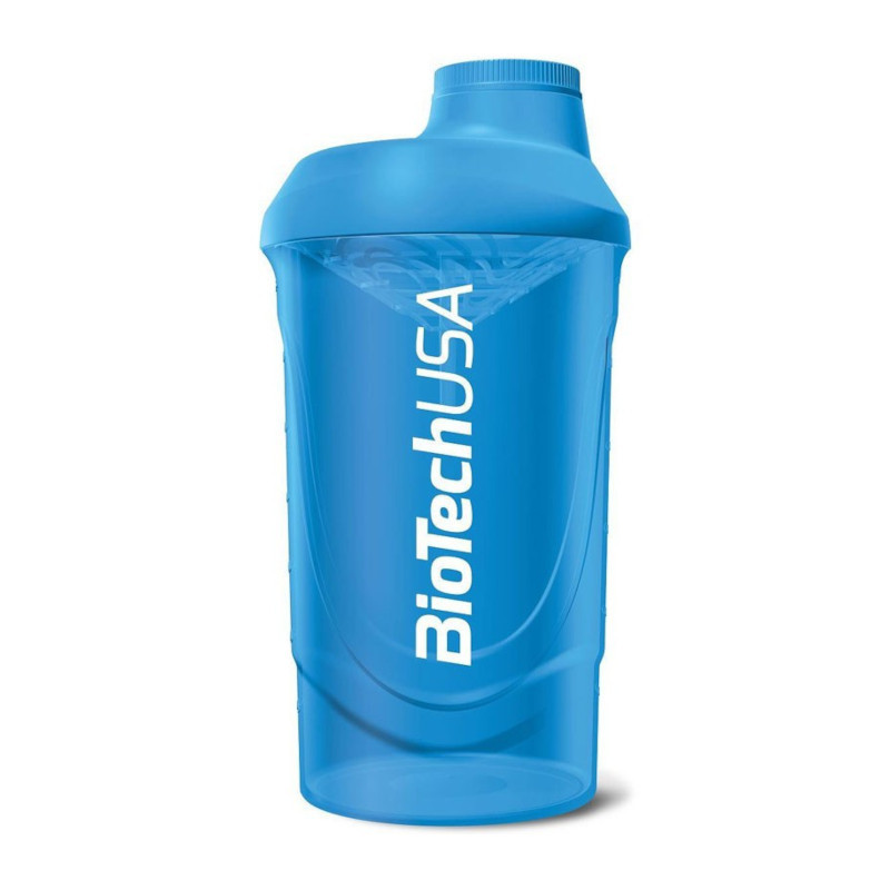 Фото - Спортивний шейкер BioTech Akcesoria Shaker BioTechUSA Wave 600ml Blue 