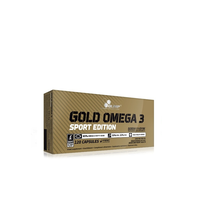 OLIMP Sport Nutrition Kwasy Tłuszczowe Omega Olimp Gold Omega 3 Sport Edition 120kaps