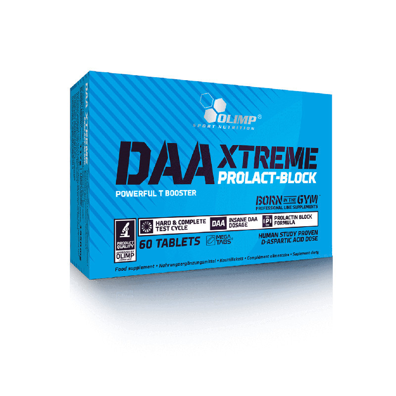 OLIMP Sport Nutrition Booster Testosteronu DAA Olimp Xtreme Prolact-Block 60tab
