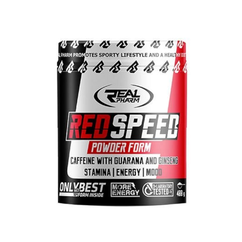 Suplement energetyczny Real Pharm Red Speed Powder 400g