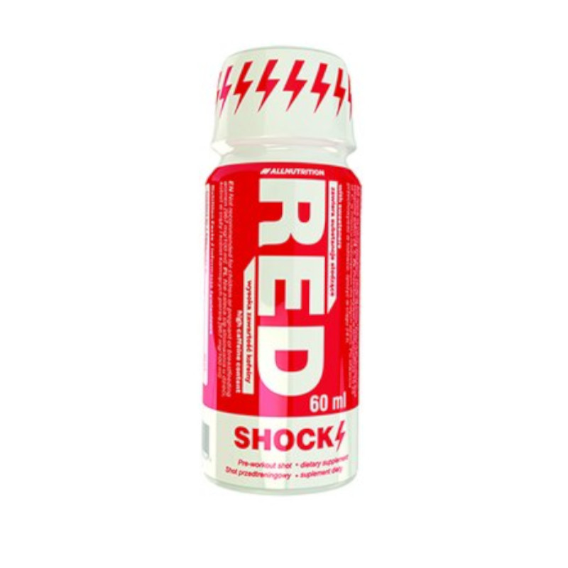 Shot przedtreningowy Allnutrition Red Shock Shot 60ml