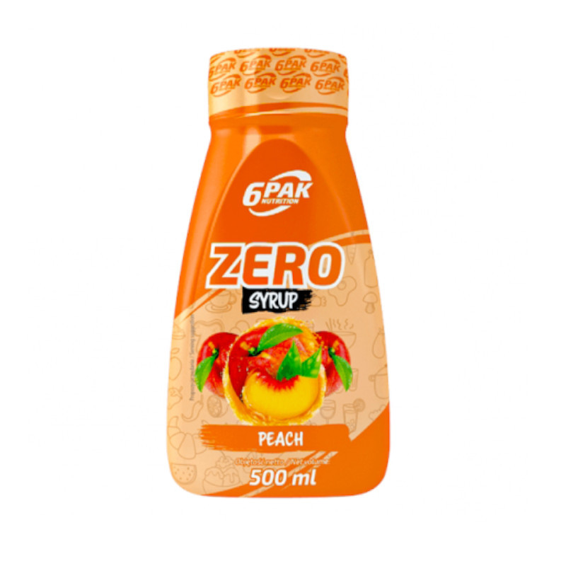 Sos Zero 6Pak Sauce 500ml PEACH Sos Zero 6Pak Sauce 500ml PEACH