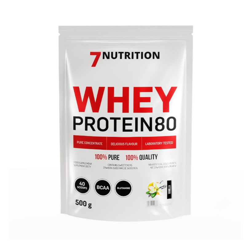 Odżywka białkowa 7Nutrition Whey Protein 80 500g