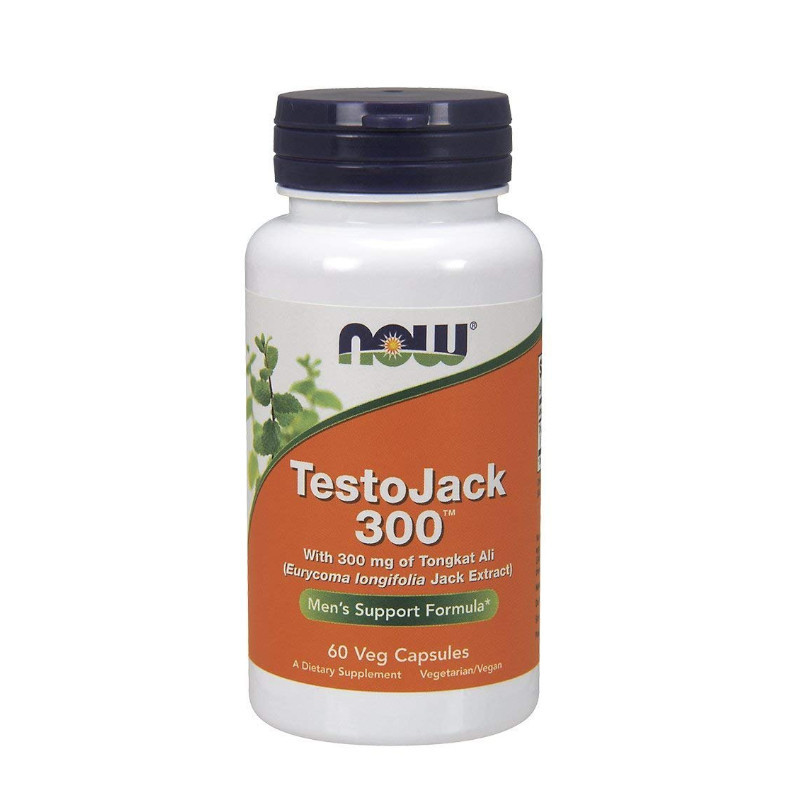 Booster testosteronu Now Foods TestoJack 300 60vkaps