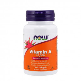 Witaminy Now Foods Vitamin A 10 000iU 100softgel