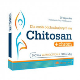 Spalacz tłuszczu OLIMP Chitosan + Chrom 30kaps