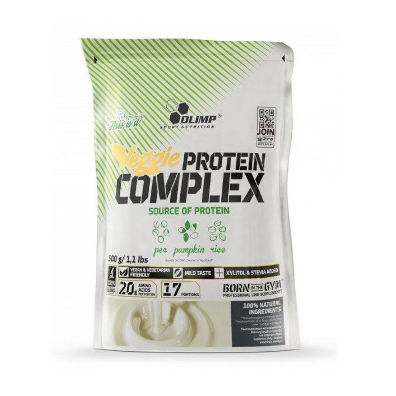 OLIMP Sport Nutrition Odżywka Białkowa Roślinna Olimp Veggie Protein Complex 500g
