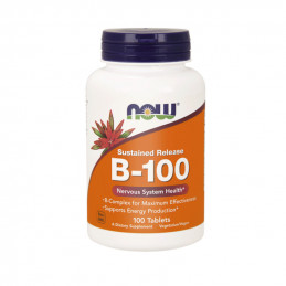 Witaminy Now Foods B-100 Sustained Release 100tabs