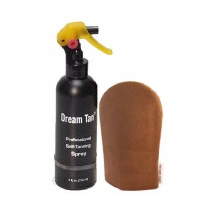 Bronzer Dream Tan Professional Self Tanning Spray 236ml + Rękawica
