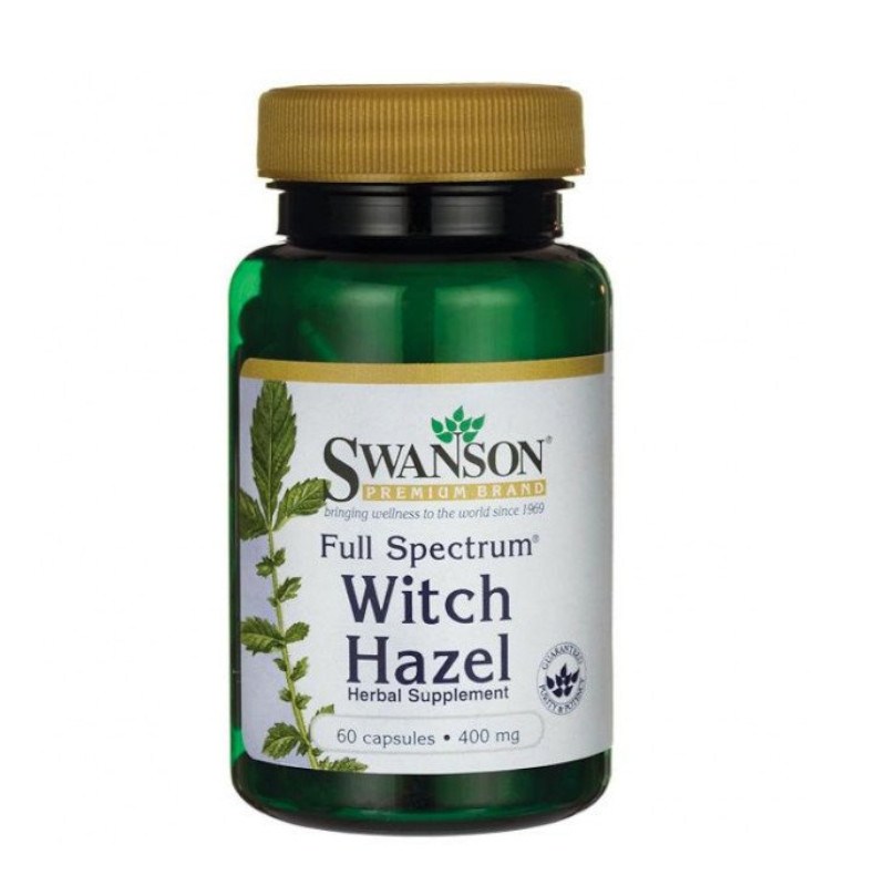 Suplement Prozdrowotny Swanson Witch Hazel OCZAR 60kaps