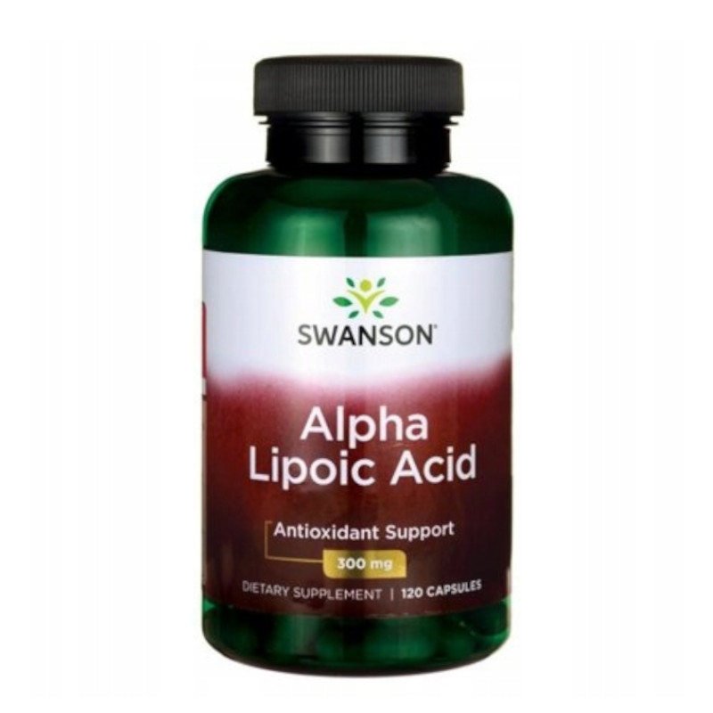 Suplement Prozdrowotny Swanson Alpha Lipoic Acid 300mg 120kaps