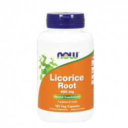 Suplement Prozdrowotny Now Foods Licorice Root 450m 100vkaps