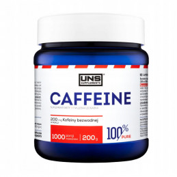 Suplement energetyczny UNS Coffeine 200g