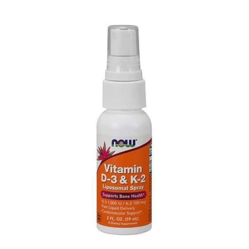 Witaminy Now Foods  D3 & K2 Liposomal Spray 59ml