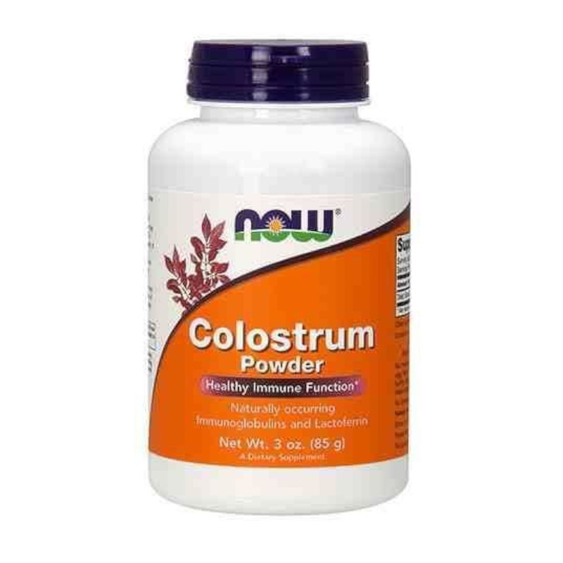 NOW Foods Wsparcie Odporności Kolostrum Now Foods Colostrum 1250mg Powder 85g