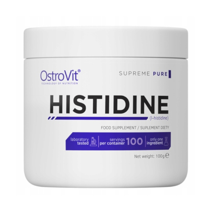 Suplement Prozdrowotny OstroVit HISTIDINE SUPREME PURE 100g Suplement Prozdrowotny OstroVit HISTIDINE SUPREME PURE 100g