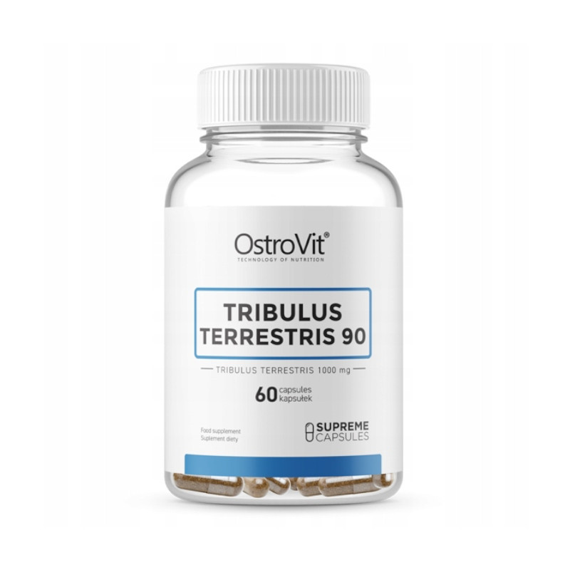 OstroVit Booster Testosteronu Tribulus Ostrovit Tribulus Terrestris 90 60kaps