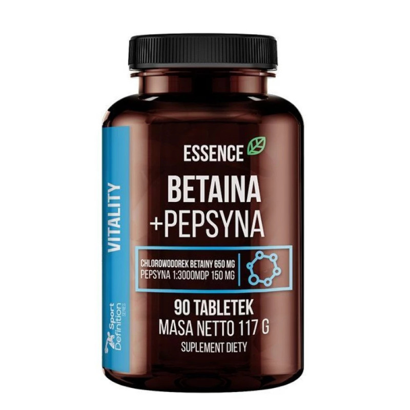 Suplement Prozdrowotny Essence Betaina + Pepsyna 90tab Suplement Prozdrowotny Essence Betaina + Pepsyna 90tab