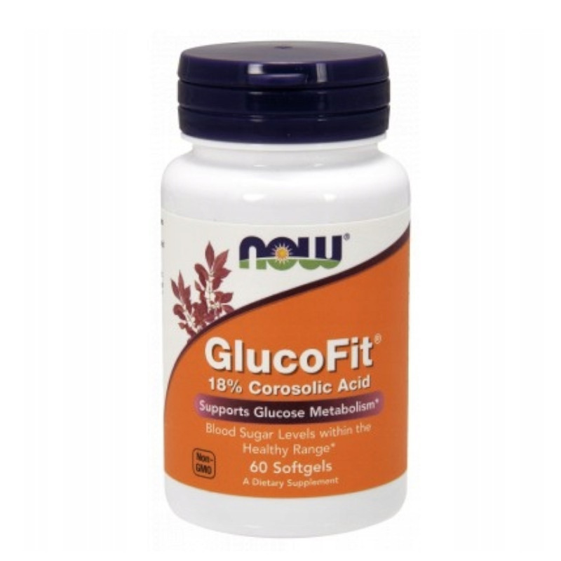 Kontrola Apetytu Now Foods GlucoFit 60 softgels