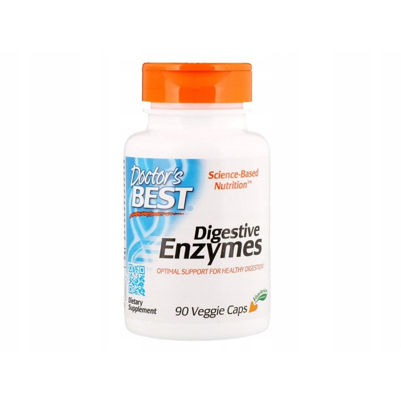 Enzymy trawienne Doctor's Best Digestive Enzymes 90vkaps