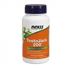 Booster testosteronu Now Foods Testo Jack 200 60vkaps