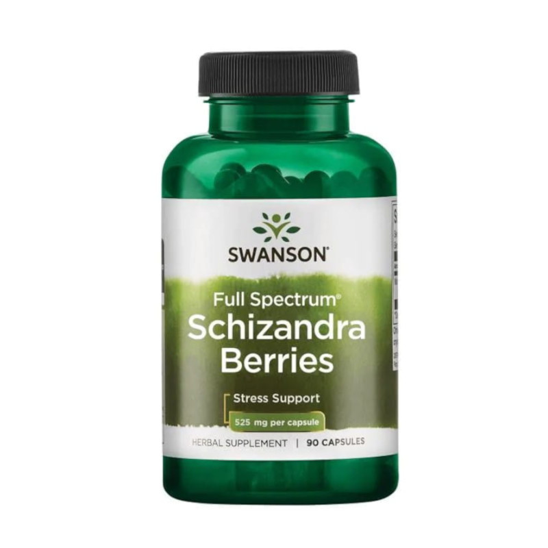 Swanson Schizandra Berries 525mg 90kaps