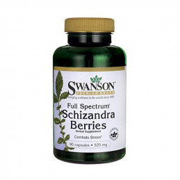 Adaptogen Swanson Schizandra Extract 500mg - 60kaps