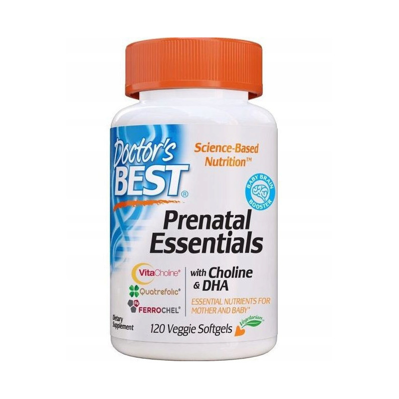 Witaminy Doctor's Best Prenatal Essentials 120vkaps