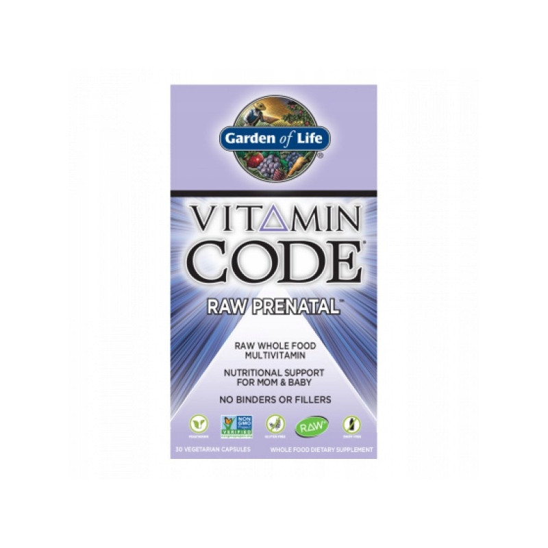 Witaminy Garden of Life Vitamin Code RAW Prenatal 30vkaps dla kobiet w ciąży