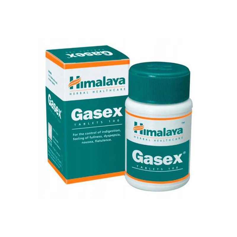 Prawidłowe Trawienie Himalaya Gasex 100 tab