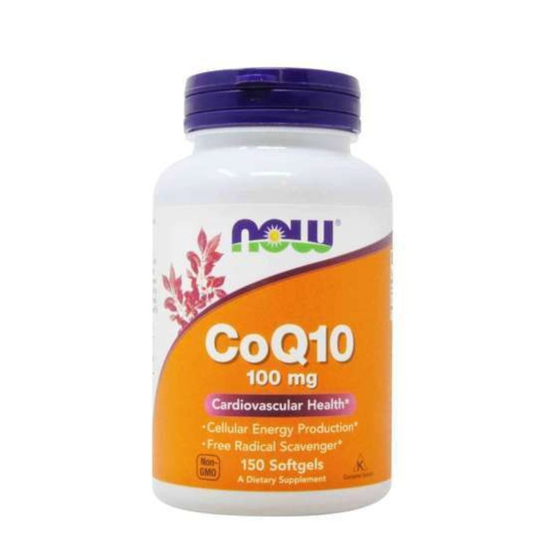 Suplement Prozdrowotny Now Food CoQ10 100mg 50 softgels