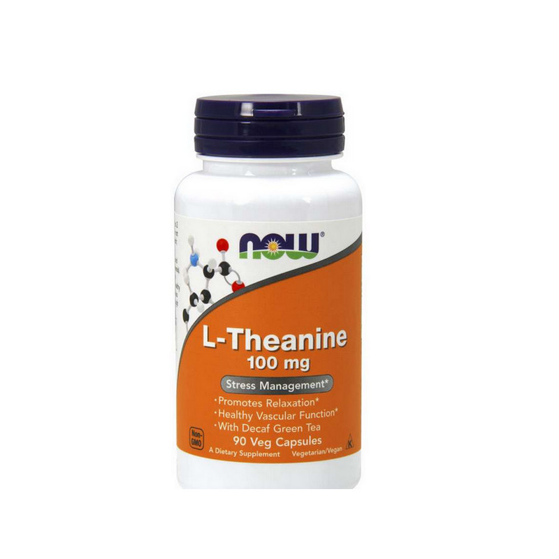 Suplement Prozdrowotny Foods L-Theanine 100mg 90vkaps