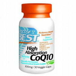 Suplement Prozdrowotny Doctor's Best CoQ10 bioPerine 100mg Vege 30kaps