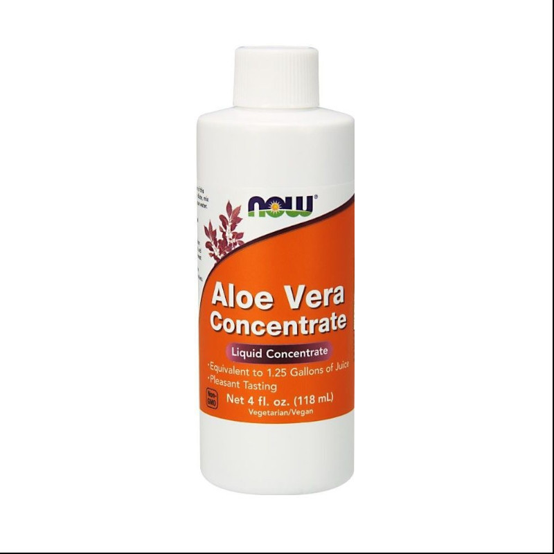 Suplement Prozdrowotny Now Foods Aloe Vera Concentrate 118ml