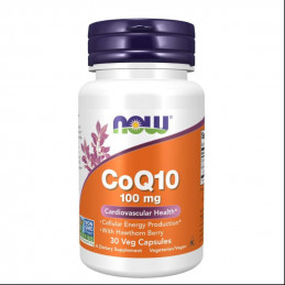 Suplement Prozdrowotny Now Foods CoQ10 100 mg 30vkaps