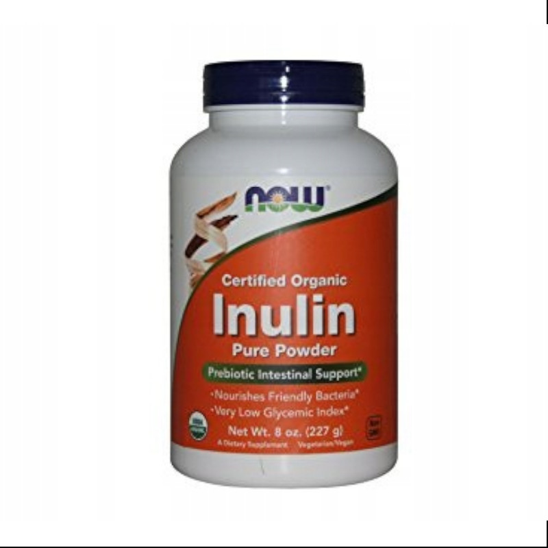 NOW Foods Trawienie Inulina Now Foods Organic Inulin Powder 227g