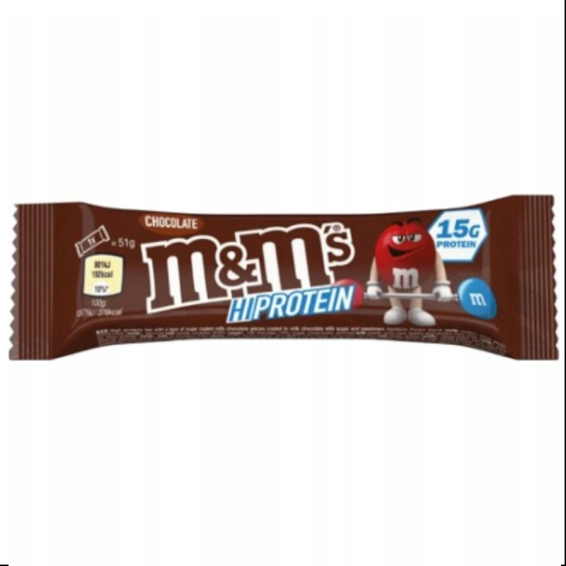 Baton Proteinowy M&M's Protein Bar 51g Chocolate