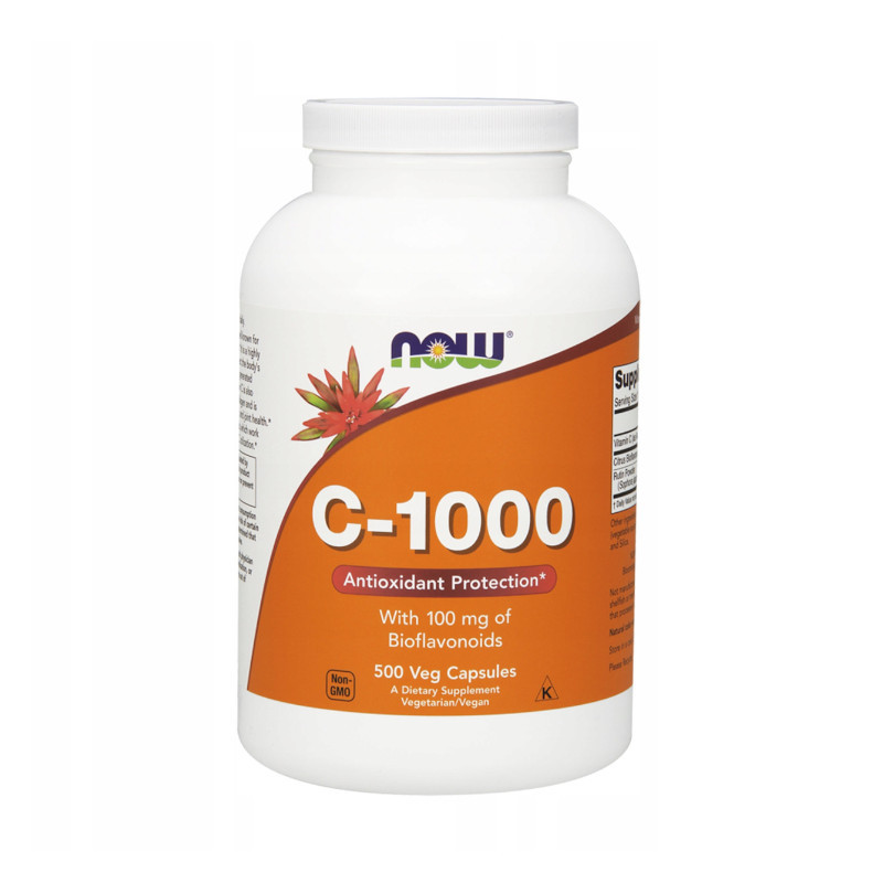NOW Foods Wsparcie Odporności Kompleks Now Foods C-1000 Antioxidant Protection 500vkaps