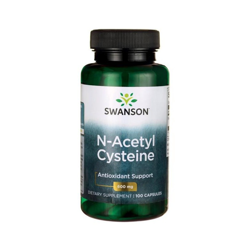 Zdrowie Swanson N-Acetyl Cysteine 600mg 100kaps