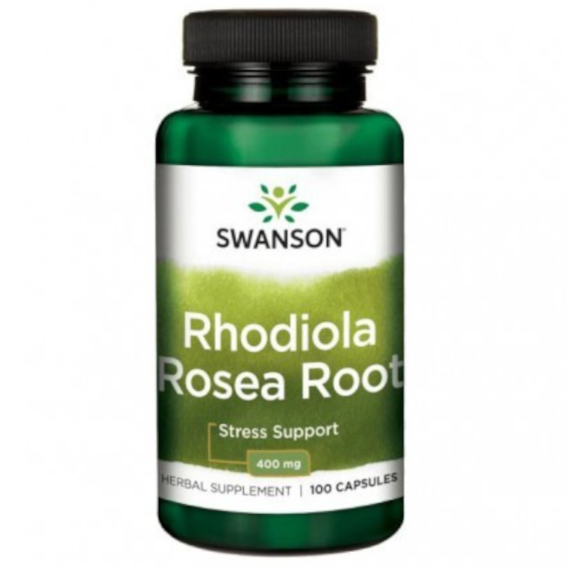 Swanson Health Products Adaptogeny Różeniec Górski Swanson Rhodiola Rosea Root 100kaps