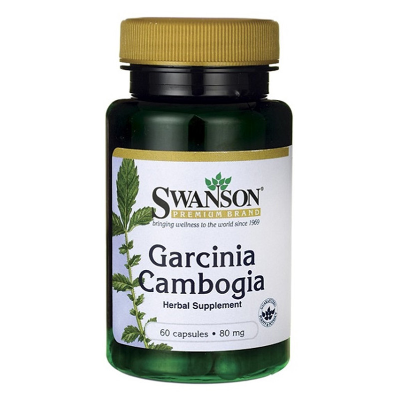 Swanson Health Products Kontrola Apetytu Tamaryndowiec Malabarski Swanson Garcina Cambogia Extract 80mg 60kaps
