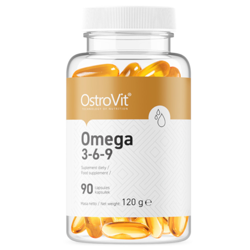OstroVit Kwasy Tłuszczowe Omega OstroVit Omega 3-6-9 90softgels