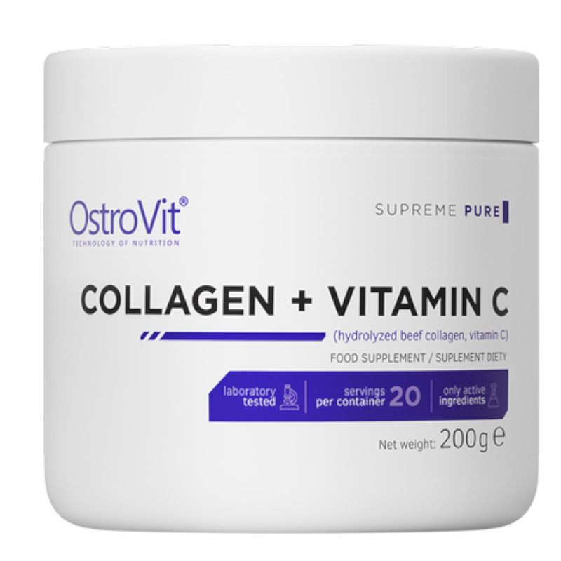 OstroVit Regeneracja Stawów Kolagen + Vit C OstroVit Collagen + Vitamin C 200g
