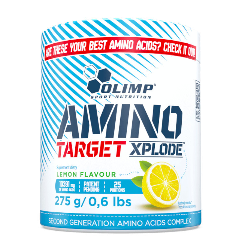 OLIMP Sport Nutrition Aminokwasy Mieszanka Olimp Amino Target Xplode 275g Cytrynowy