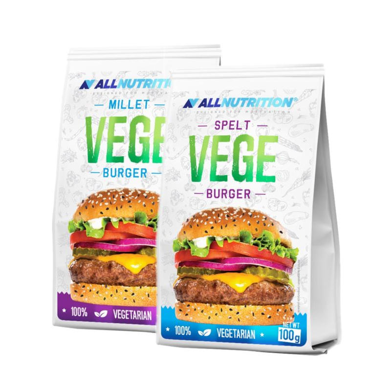 ALLNUTRITION Zdrowa Żywność Wegańska Allnutrition Vege Burger 100g