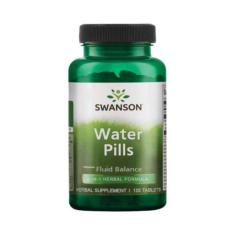 Swanson Health Products Odchudzanie Kompleks Swanson Diet Water Pills 120tab