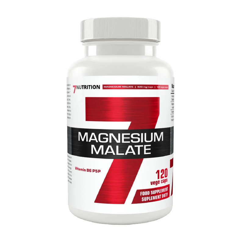 7 Nutrition Minerały Magnez 7Nutrition Magnesium Malate 120vkaps