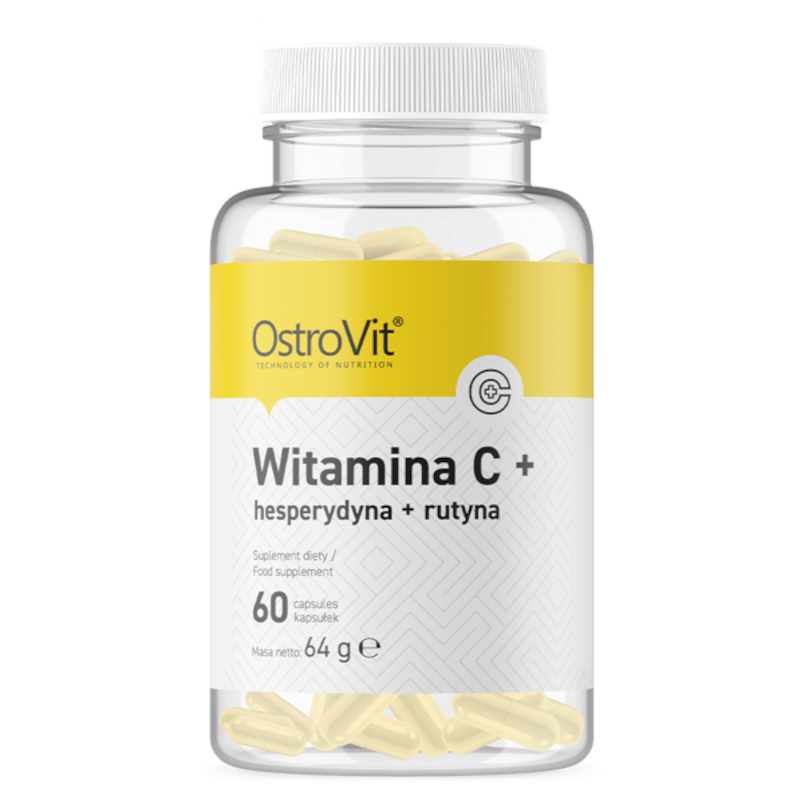 OstroVit Witaminy C Ostrovit Vitamin C+ Hesperidin + Rutin 60kaps