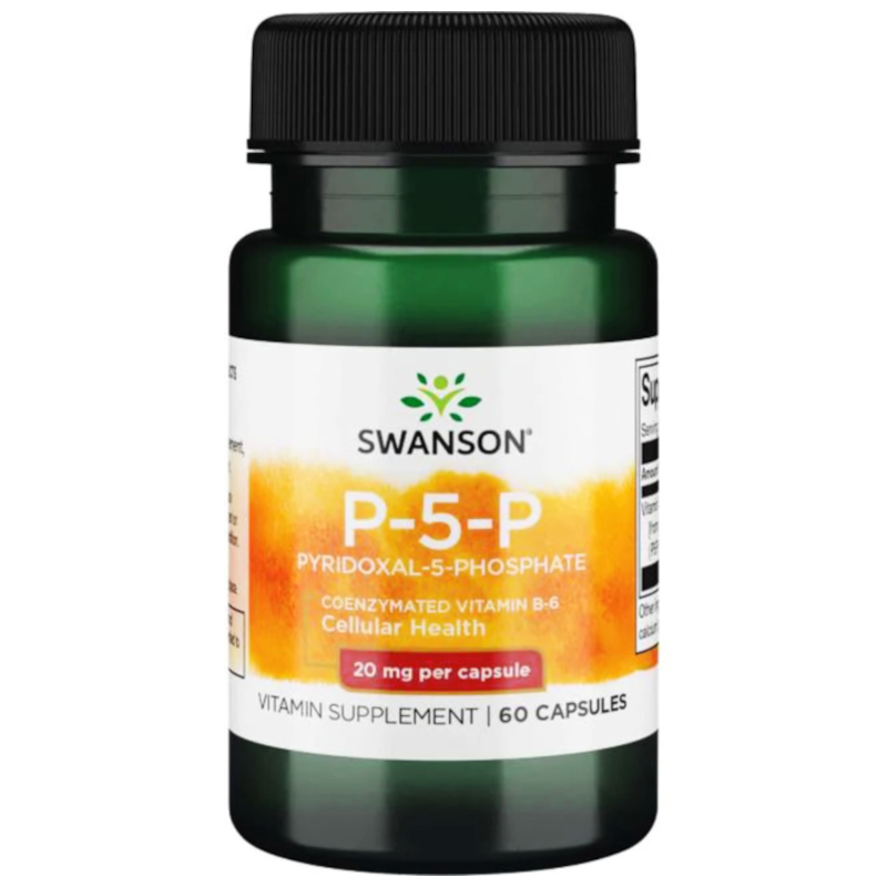 Swanson Health Products Witaminy B Swanson P5P 20mg 60kaps